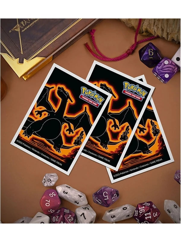 Fundas Standard Apex Charizard Neon Kanto - Pokémon Ultra Pro (105 unidades)