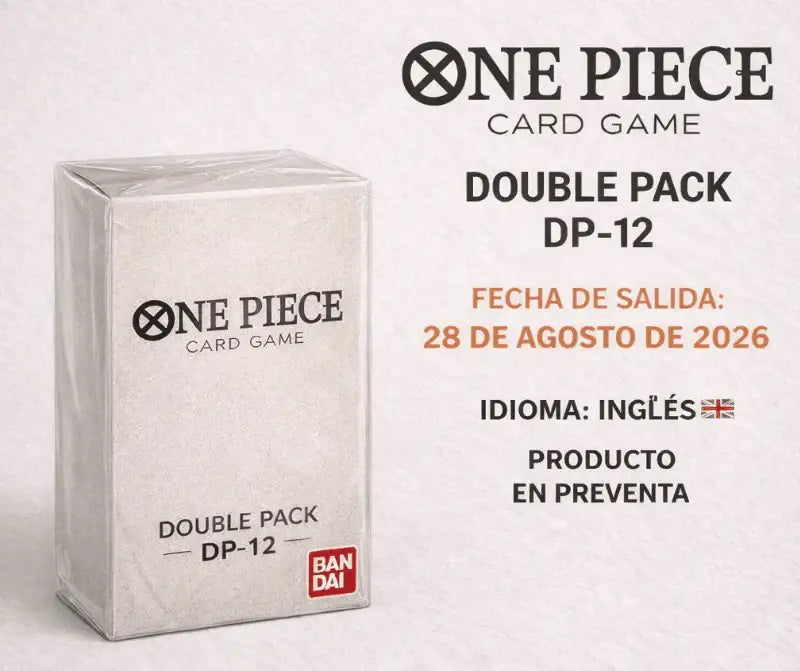 Double Pack Set DP-12 Inglés - One Piece Card Game