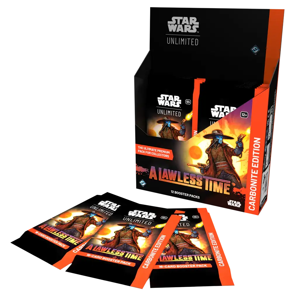 Star Wars Unlimited - A Lawless Time - Caja 12 Sobres Carbonita