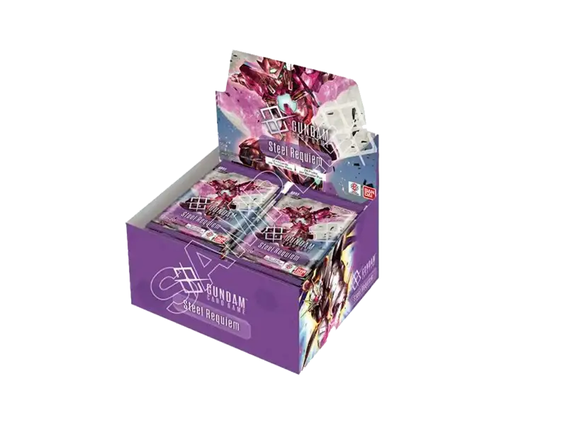 GD03 – Steel Requiem – Booster Box – Gundam Card Game (INGLES)