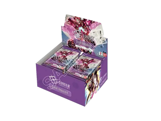 GD03 – Steel Requiem – Booster Box – Gundam Card Game (INGLES)