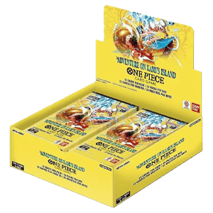 Caja expositora de Booster Box Display OP-15 con 24 sobres del juego de cartas One Piece TCG