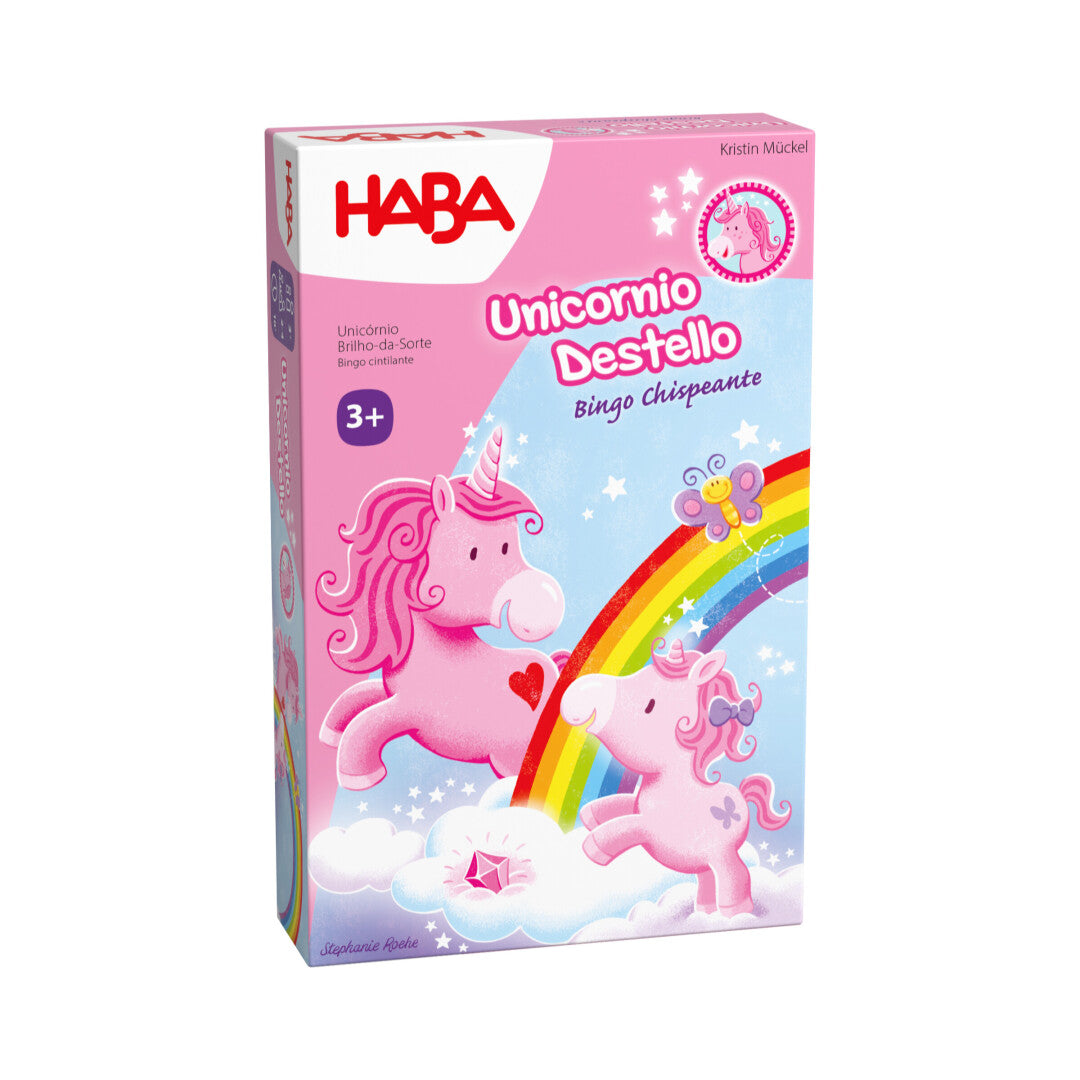 Unicornio Destello – Bingo Chispeante