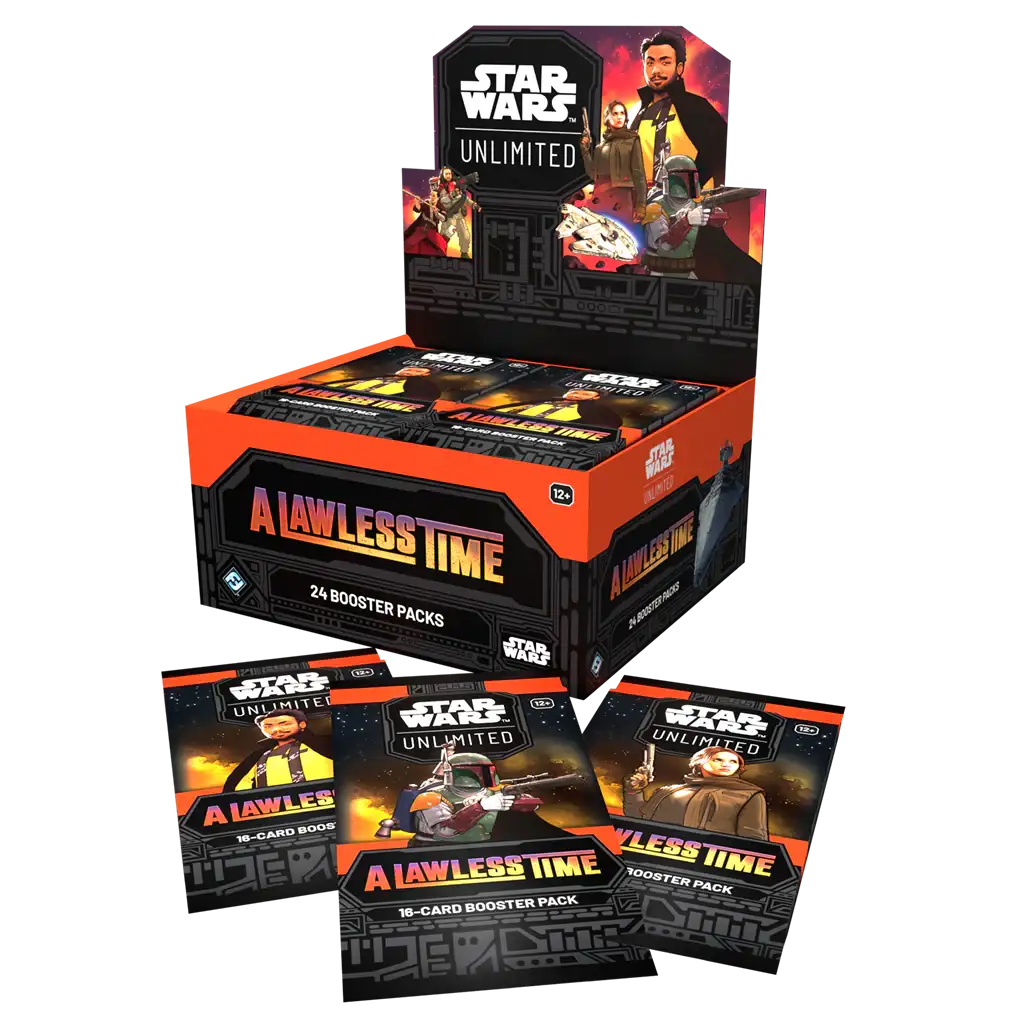 Star Wars Unlimited: A Lawless Time - Booster Display 24 Packs (English)