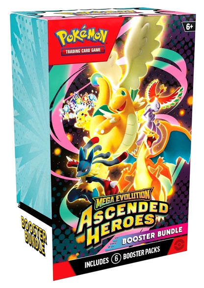 Booster Bundle Mega Evolution 2.5 Ascended Heroes Pokémon - Español
