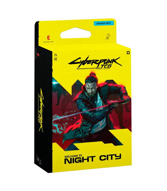 Starter Deck, Embracing Power Welcome to Night City Inglés - Cyberpunk TCG