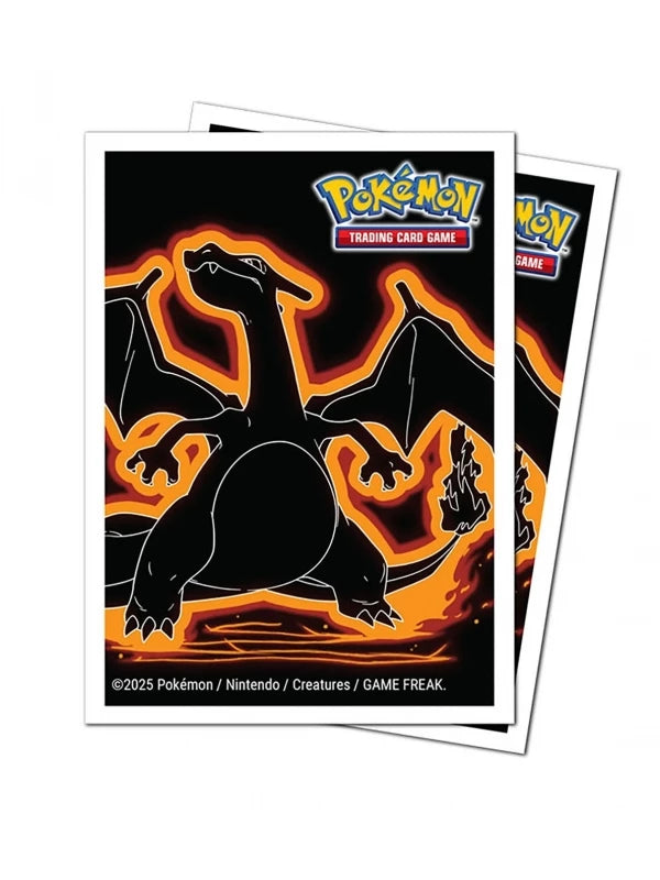 Fundas Standard Apex Charizard Neon Kanto - Pokémon Ultra Pro (105 unidades)