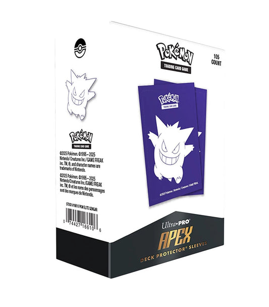 Fundas Standard Apex Elite Gengar - Pokémon Ultra Pro (105 unidades)