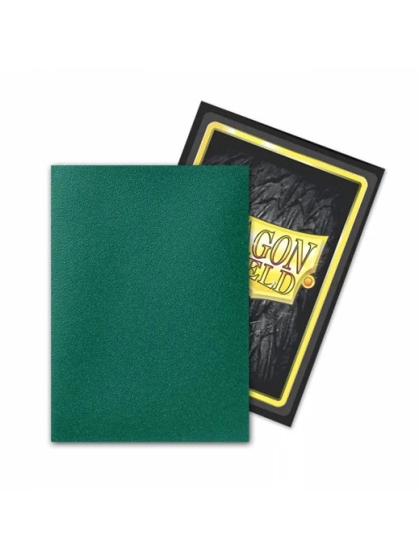 Fundas Standard Metallic Green Power - Dragon Shield (100 unidades)