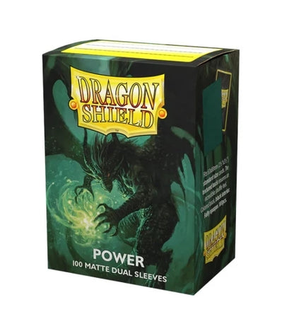 Fundas Standard Metallic Green Power - Dragon Shield (100 unidades)