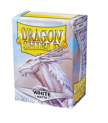 Fundas Standard Matte Blanco - Dragon Shield (100 unidades)