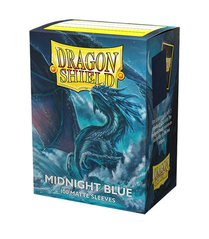 Fundas Standard Matte Midnight Blue - Dragon Shield (100 unidades)