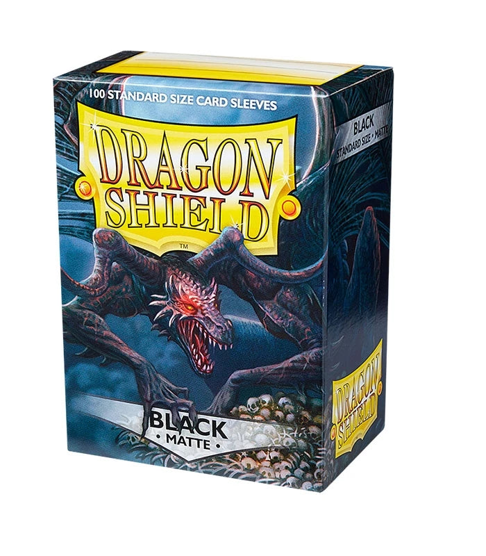 Fundas Standard Matte Negro - Dragon Shield (100 unidades)