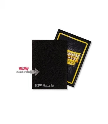 Fundas Standard Matte Jet - Dragon Shield (100 unidades)