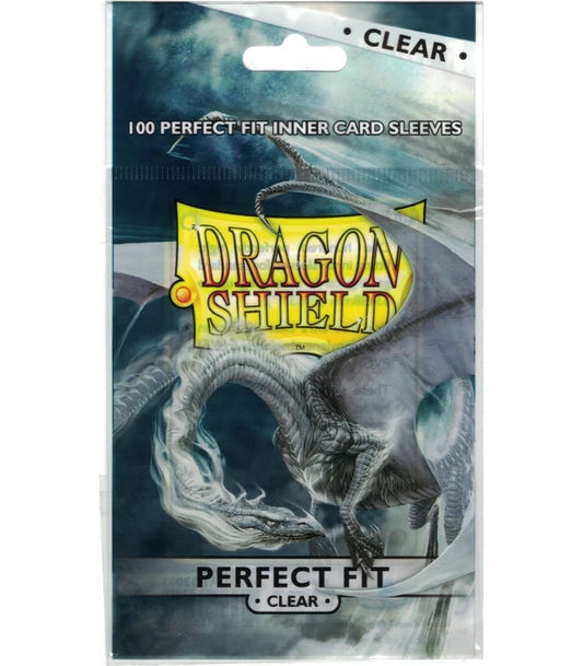 Fundas Perfect Fit Clear Transparente - Dragon Shield (100 unidades)