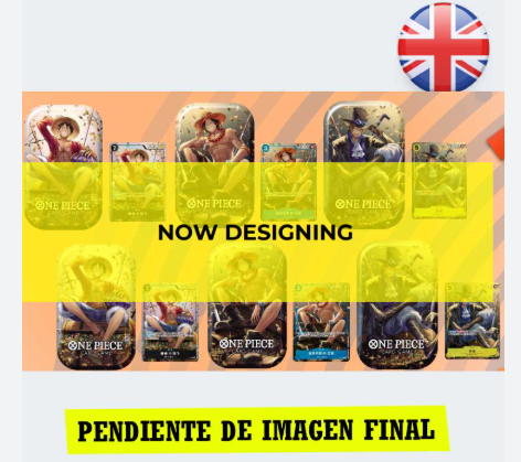 Mini Lata tin pack Vol.3 TS-03 Inglés - One Piece