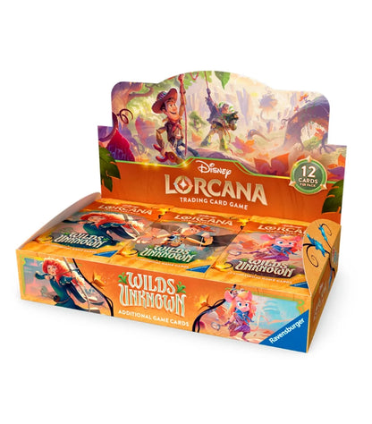 Paquetes de refuerzo Wilds Unknown (24 unidades) - Disney Lorcana TCG