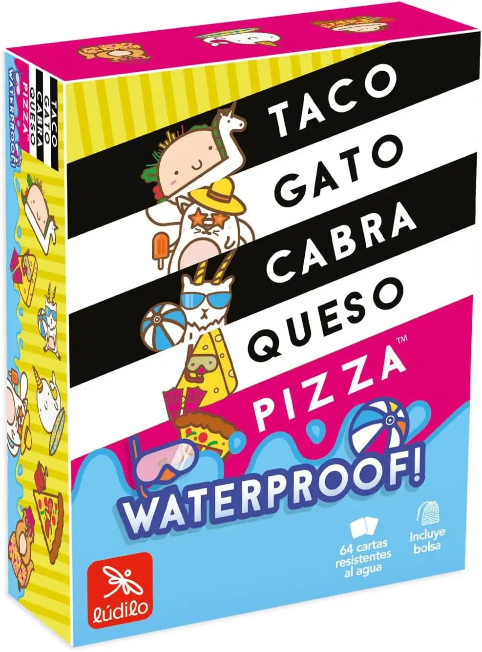 Taco Gato Cabra Queso Pizza - Waterproof