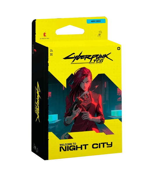 Starter Deck, The Heist Welcome to Night City Inglés - Cyberpunk TCG